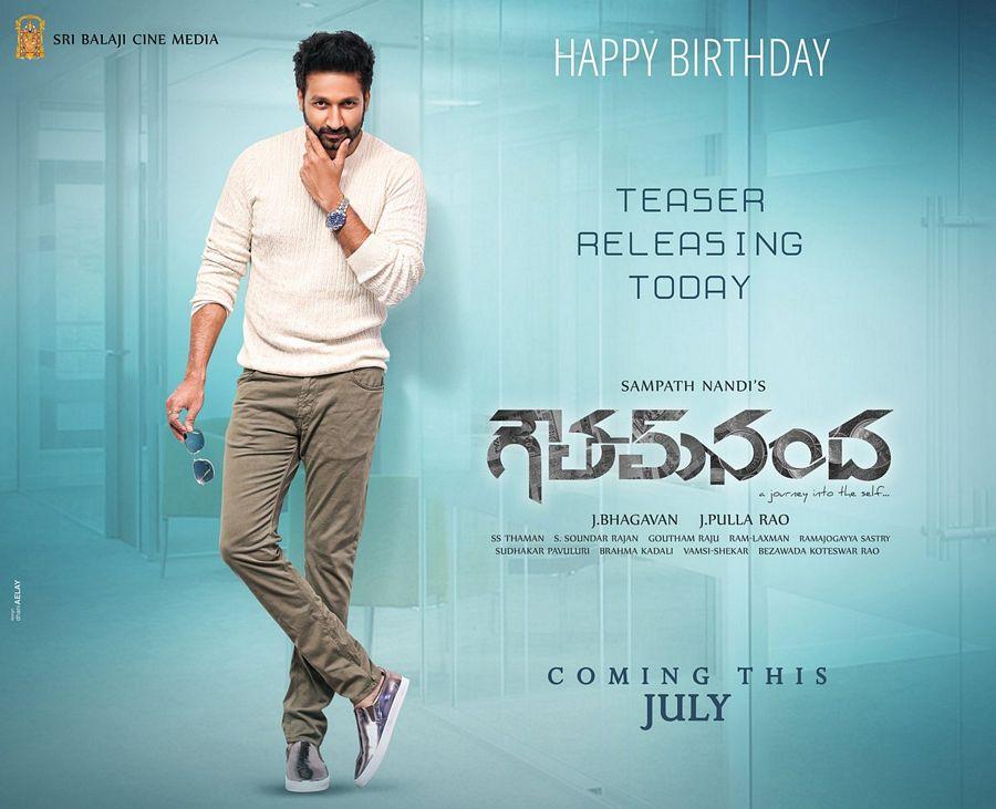 Gopichand Goutham Nanda Movie New Posters & Stills