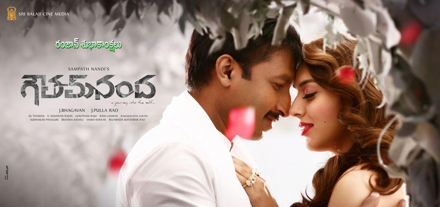 Goutham Nanda Movie New Working Stills & Posters