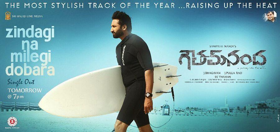 Goutham Nanda Movie New Working Stills & Posters