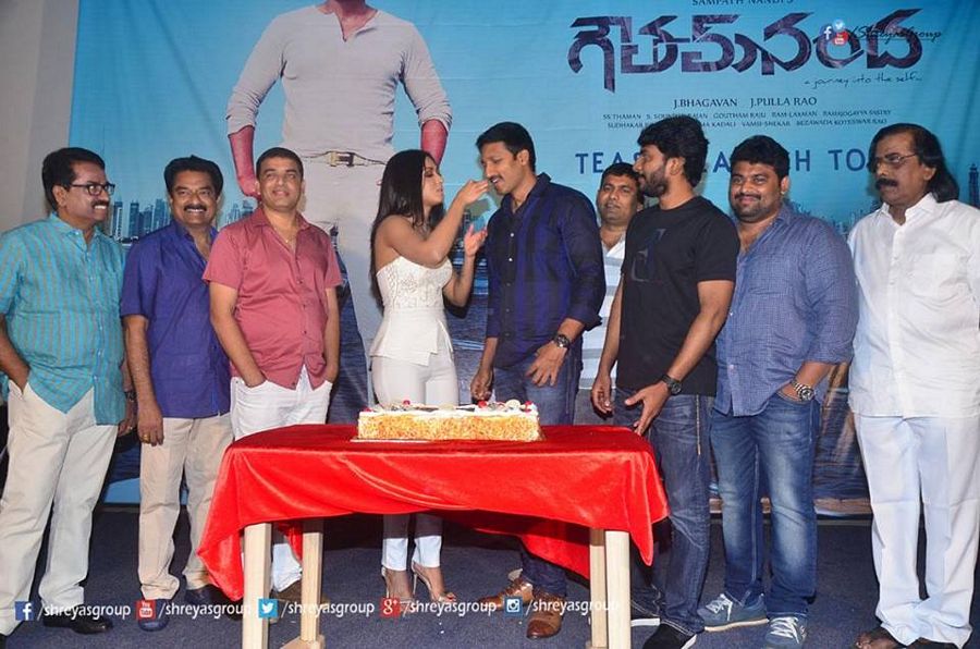 GouthamNanda Teaser Launch Event Photos