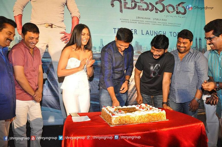 GouthamNanda Teaser Launch Event Photos