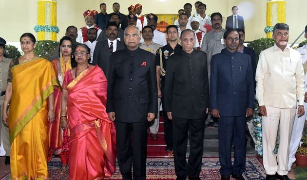 Governor Narasimhan Hosts Dinner For President Ramnath Kovind At Raj Bhavan Pictures