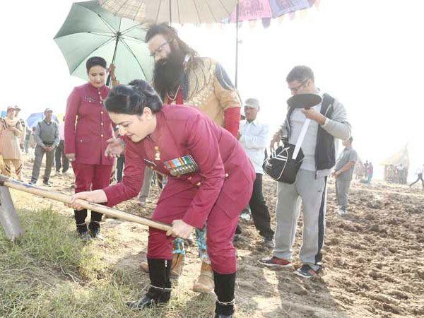 Gurmeet Ram Rahim Singh's daughter Honeypreet Photos