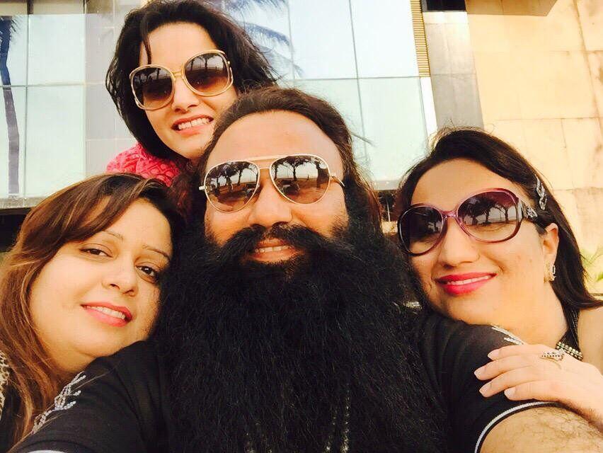 Gurmeet Ram Rahim Singh's daughter Honeypreet Photos