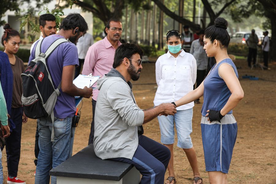 Guru Movie New Working Stills