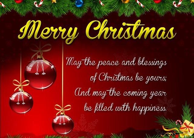 HAPPY MERRY CHRISTMAS 2017 Wishes Greetings Cards & Quotes