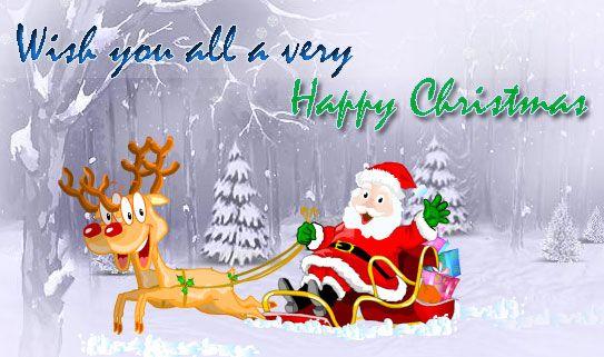 HAPPY MERRY CHRISTMAS 2017 Wishes Greetings Cards & Quotes