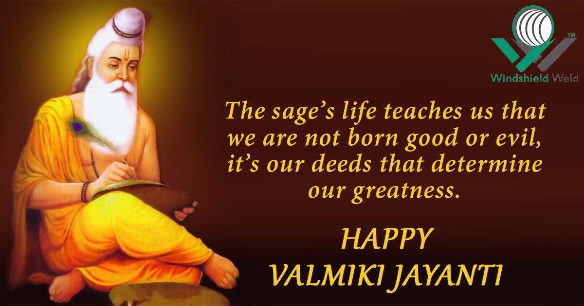 Happy Anniversary of Ramayana creater Maharshi Valmiki