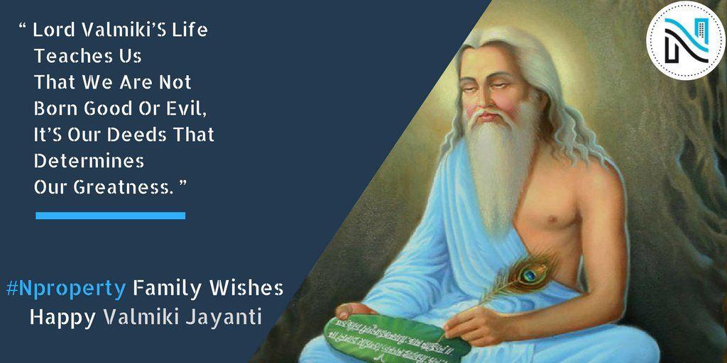 Happy Anniversary of Ramayana creater Maharshi Valmiki