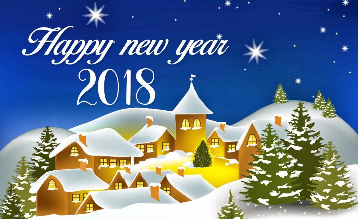 Happy New Year 2018 Wishes, Quotes & Greeting Cards Photos