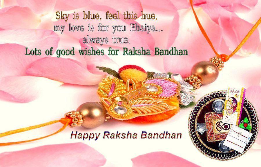 Happy Raksha Bandhan 2018 Quotes & Wishes Images