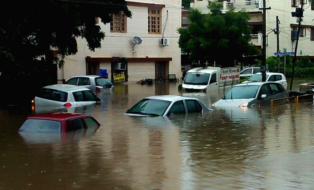 Heavy Rain Lash Chandigarh & Surrounding Areas Photos