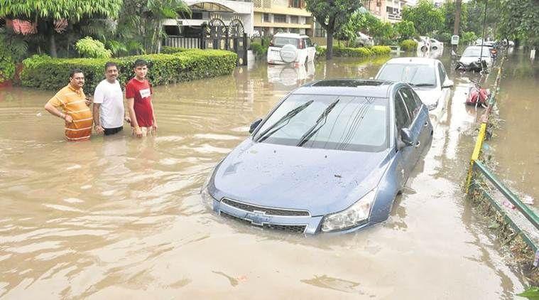 Heavy Rain Lash Chandigarh & Surrounding Areas Photos