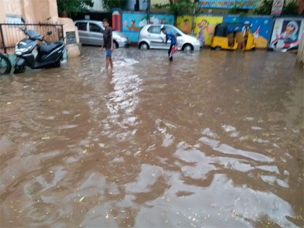 Heavy Rain in Telangana wide Hyderabad Photos