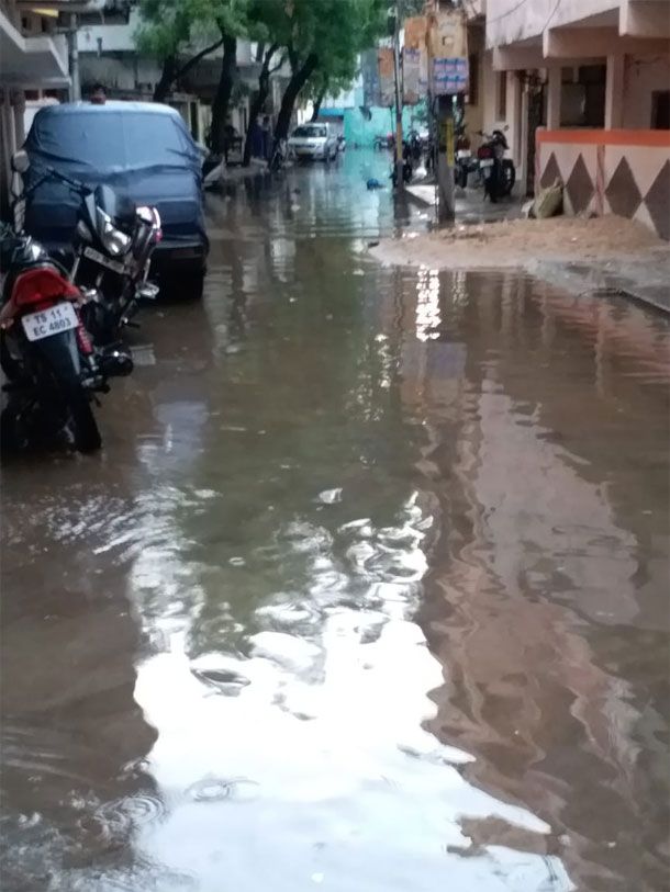 Heavy Rain in Telangana wide Hyderabad Photos