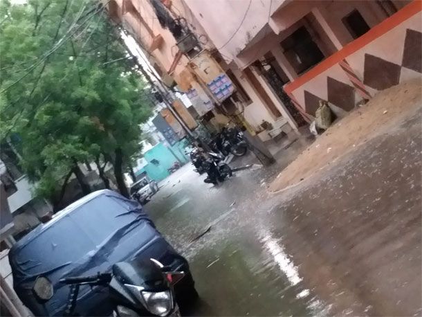 Heavy Rain in Telangana wide Hyderabad Photos