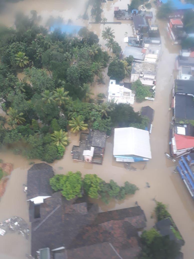 Heavy Rains Continue in Kerala, some relief Camps Get Flooded