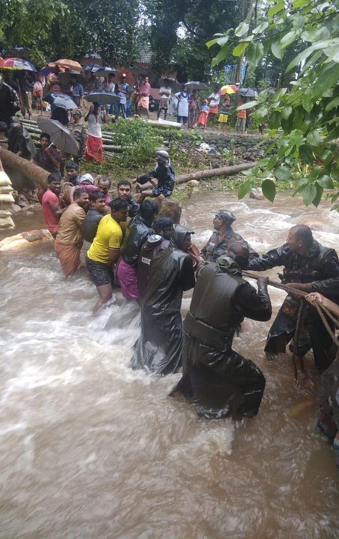 Heavy Rains Continue in Kerala, some relief Camps Get Flooded