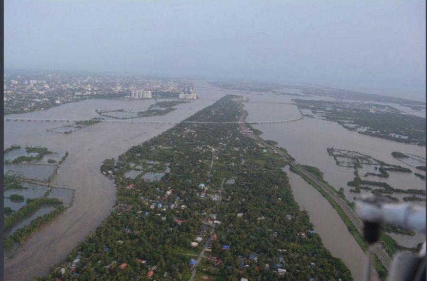 Heavy rains and floods devastate normal lives of Kerala, houses washed away