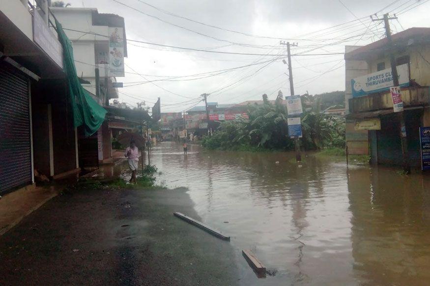 Heavy rains and floods devastate normal lives of Kerala, houses washed away