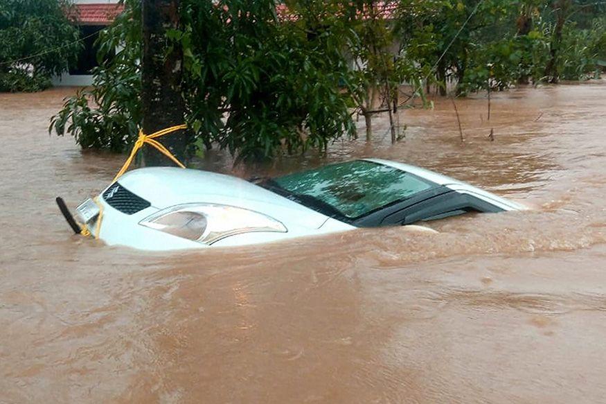 Heavy rains and floods devastate normal lives of Kerala, houses washed away