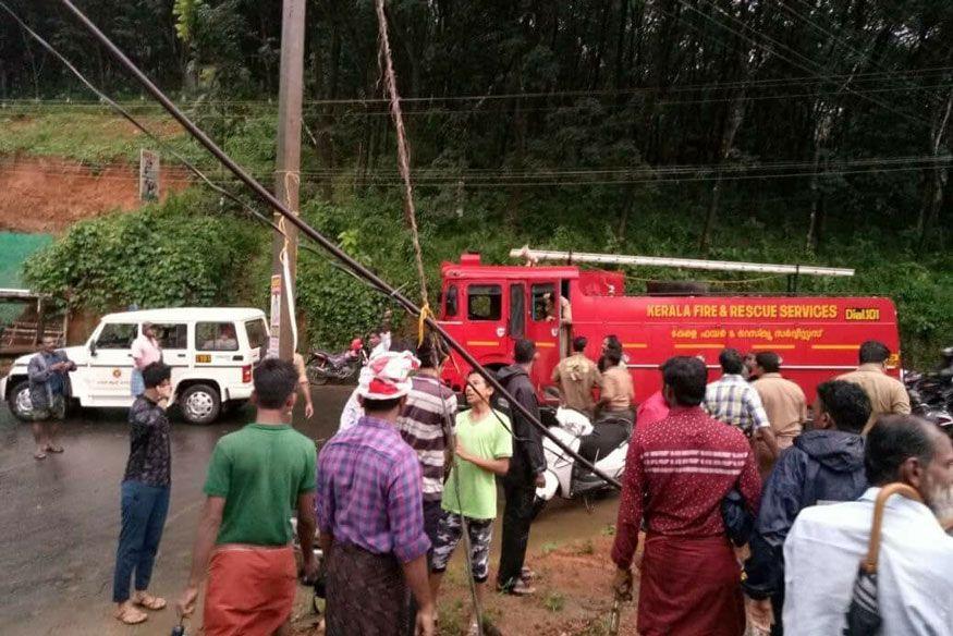 Heavy rains and floods devastate normal lives of Kerala, houses washed away