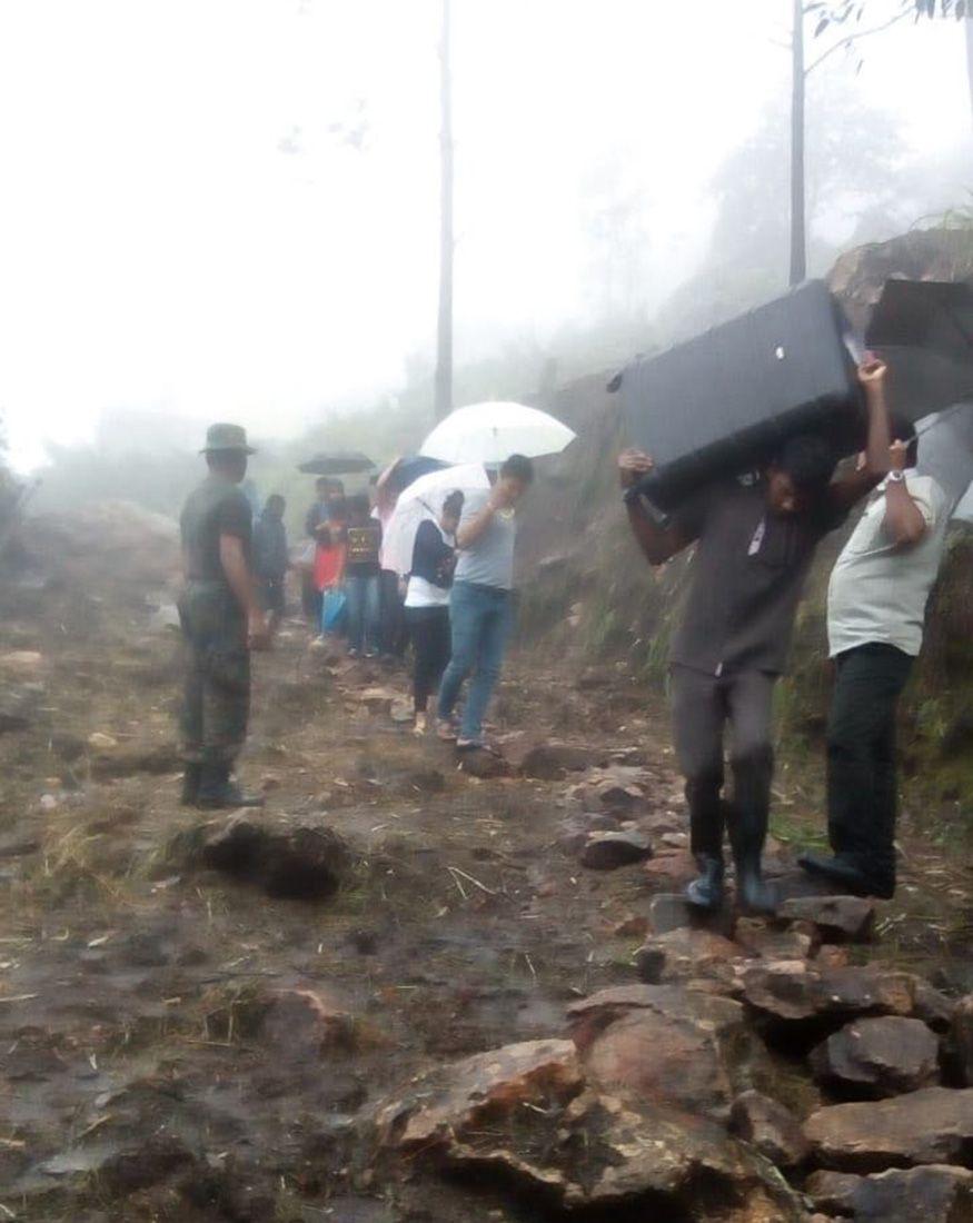 Heavy rains and floods devastate normal lives of Kerala, houses washed away