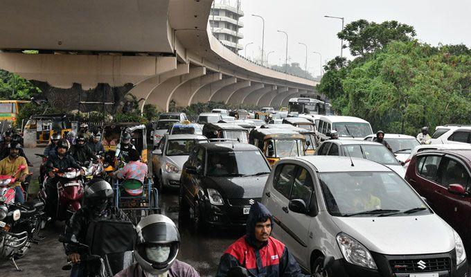 Heavy rains batter several parts of Telangana & coastal Andhra