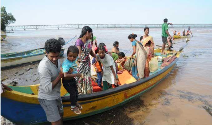 Heavy rains batter several parts of Telangana & coastal Andhra