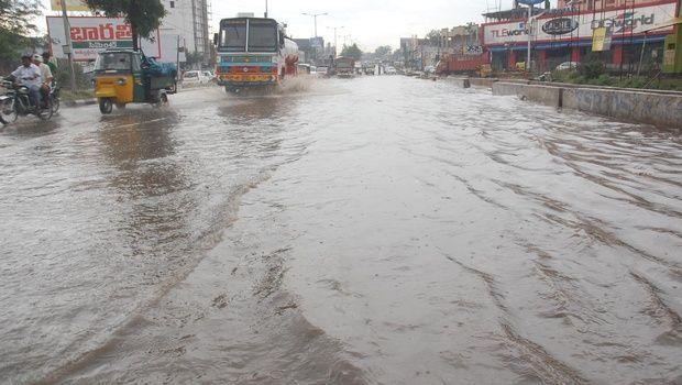 Heavy rains continue to lash out Hyderabad City