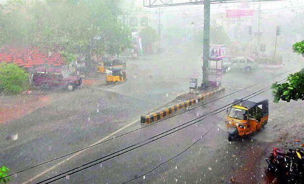 Heavy rains continue to lash out Hyderabad City