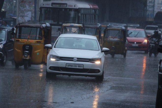 Heavy rains continue to lash out Hyderabad City
