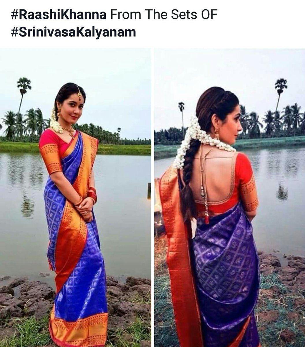 Here are the beautiful working stills from Srinivasa Kalyanam