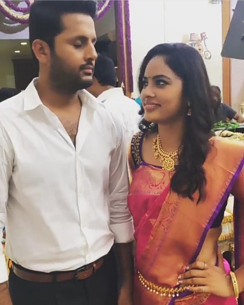 Here are the beautiful working stills from Srinivasa Kalyanam