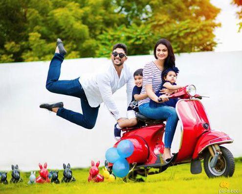 Here's Allu Arjun's Cute Family Photoshoot Stills