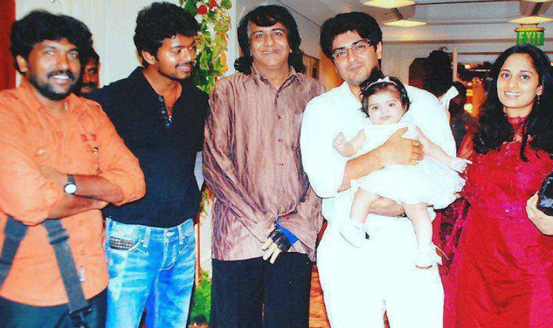 Hero Ajit Kumar Family Rare Wallpapers
