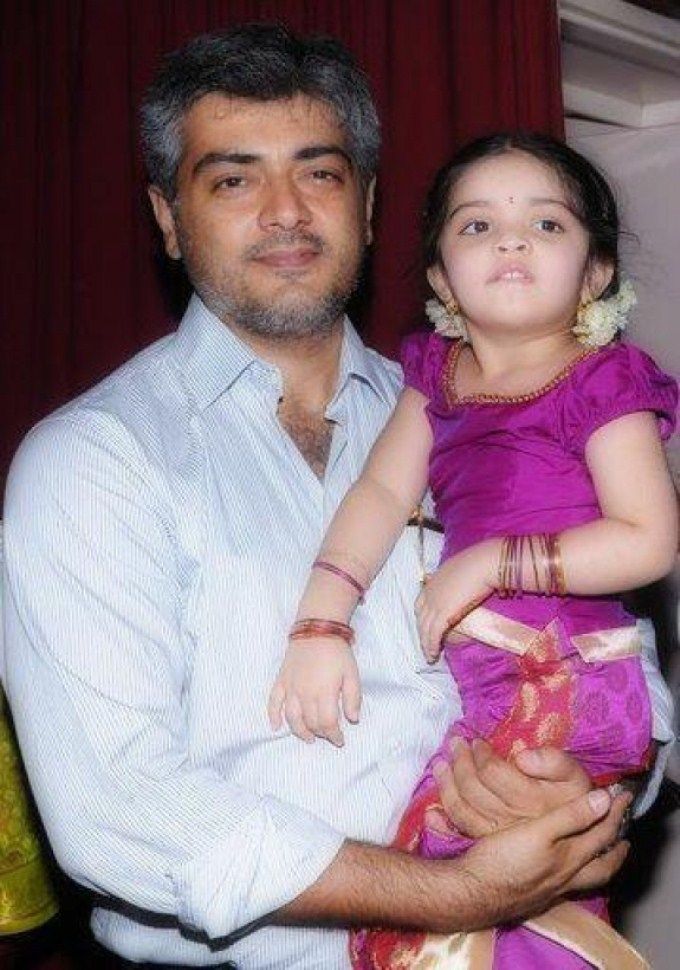 Hero Ajit Kumar Family Rare Wallpapers
