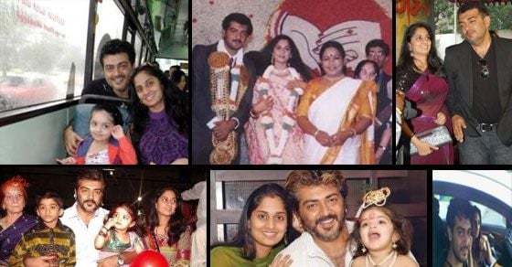 Hero Ajit Kumar Family Rare Wallpapers