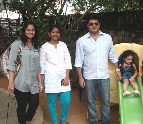 Hero Ajit Kumar Real House Family Photos
