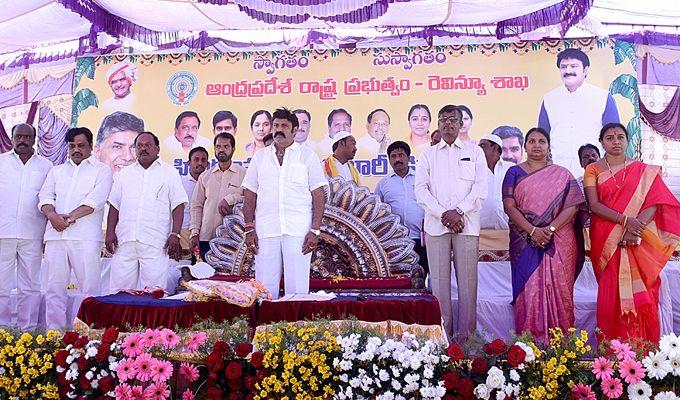 Hero Nandamuri Balakrishna Plays Cricket in Anantapur Photos