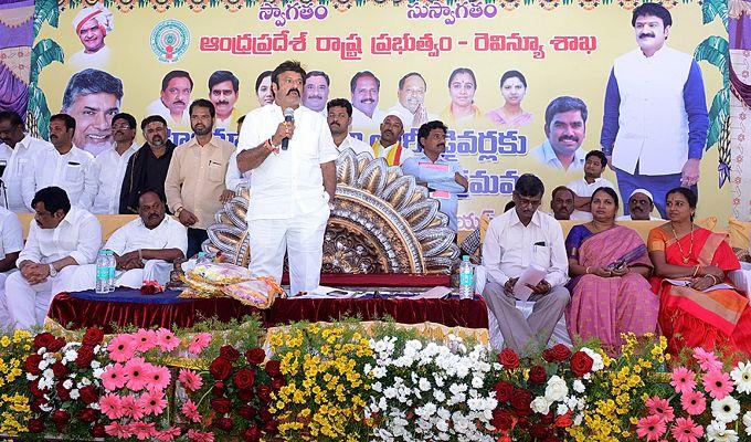 Hero Nandamuri Balakrishna Plays Cricket in Anantapur Photos