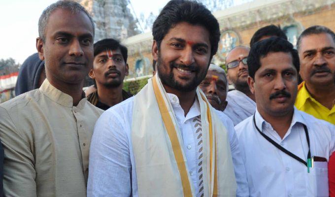 Hero Nani Visits Tirumala with Family Photos