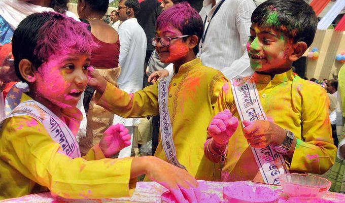 Holi Celebration 2018 Photos
