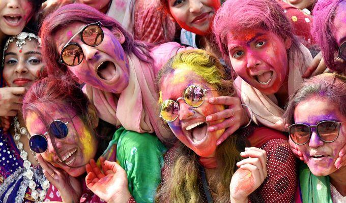 Holi Celebration 2018 Photos