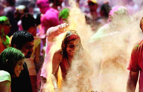 Holi Celebrations 2017 Photos in India