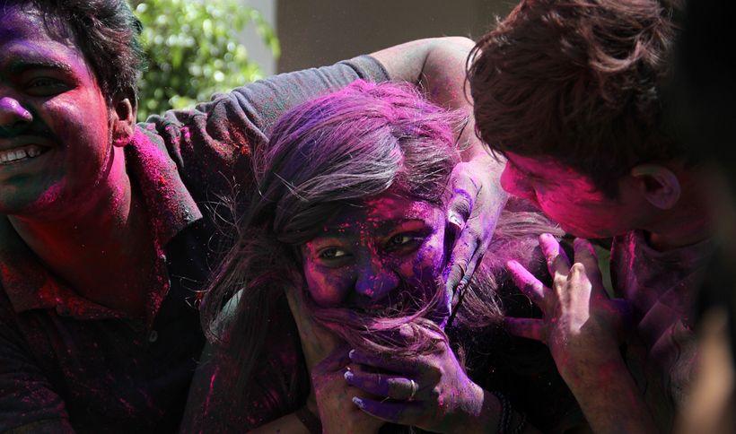 Holi Celebrations 2017 Photos in India