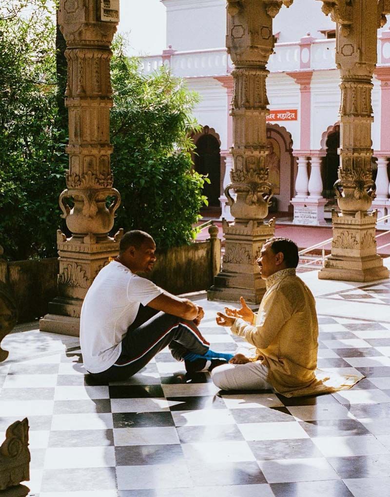 Hollywood Hero Will Smith Takes part Ganga Aarti Haridwar
