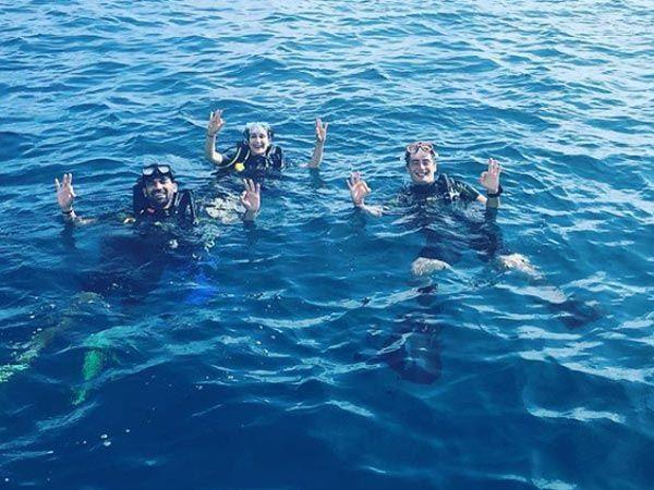 Honeymoon Pictures! Sagarika Ghatge & Zaheen Khan Have a Beachy Time In Maldives