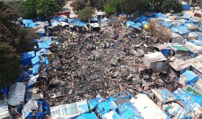 Huge Fire Accident At Madhapur Photos