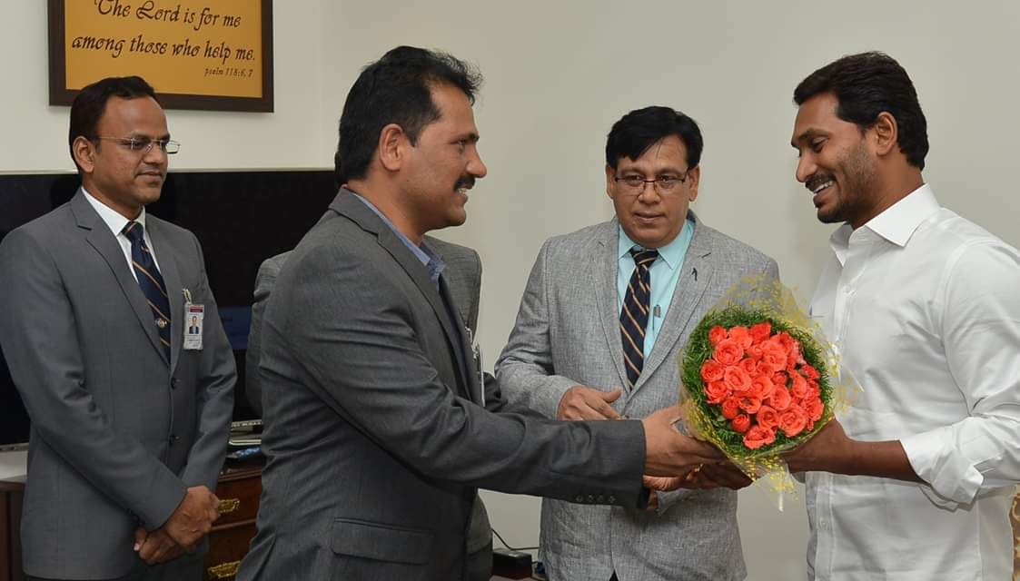 IAS and IPS Officers meeting with New CM of AP Jagan Mohan Reddy Garu